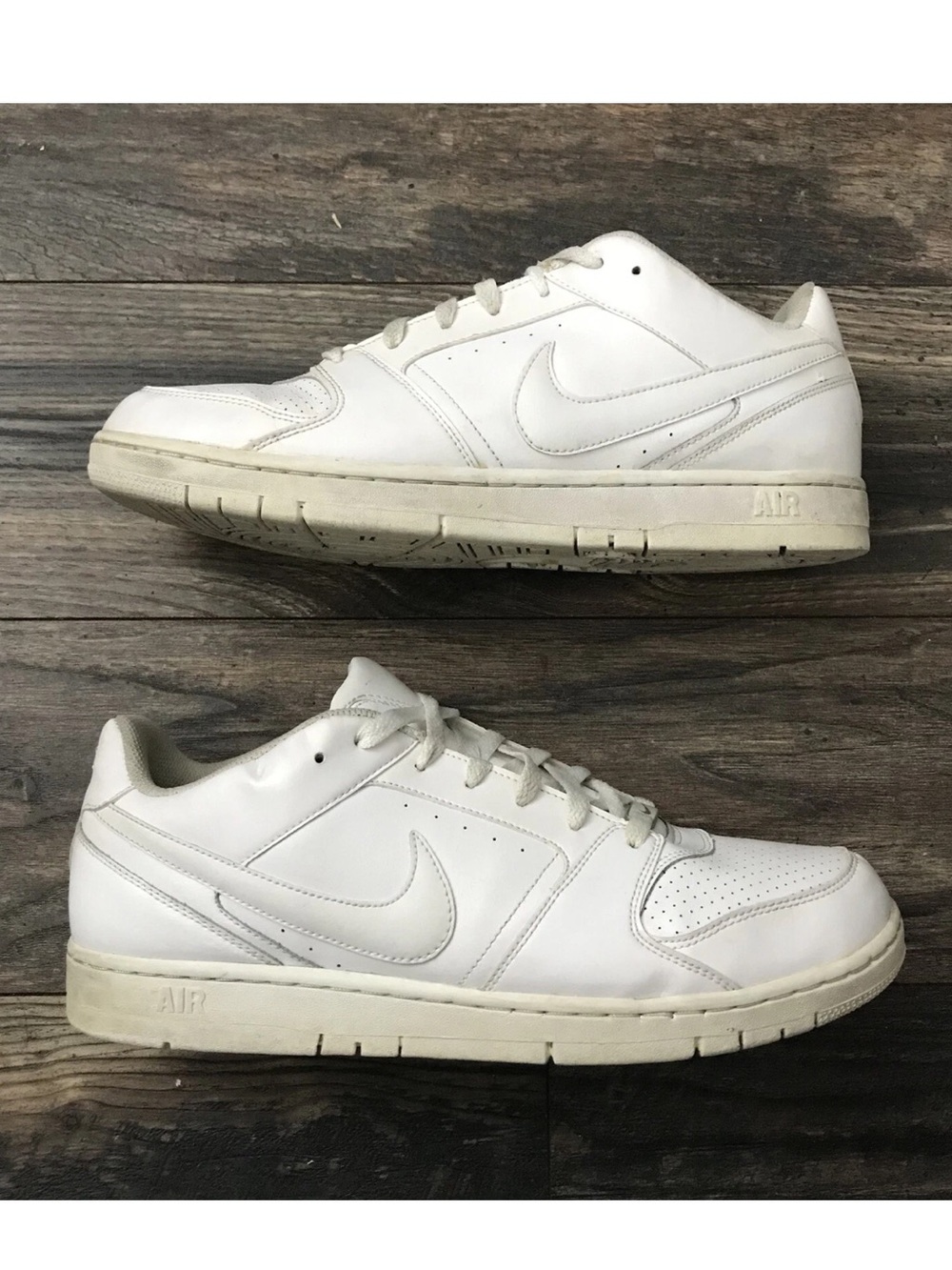 Nike Air Prestige 2 Men's Size 12 White Low Top Athletic Sneakers